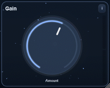 Gain interface - Simple utility gain control with safe output limiting.