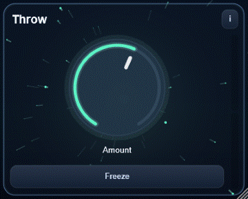Throw interface - Automation-friendly throw delay; Freeze locks a tasteful loop without runaway.